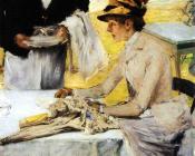 威廉梅里特查斯 - Ordering Lunch by the Seaside